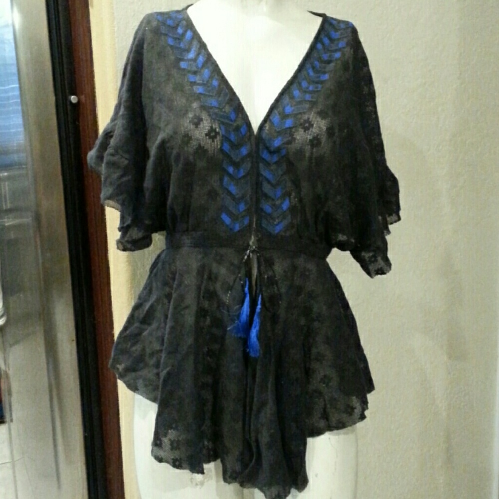 Free people peplum top